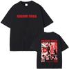 Japanese Anime Kuroko's Basketball Kagami Taiga Graphic Print Unisex Fashion Casual Soft Pure‑Cotton Short‑Sleeve  T-shirt