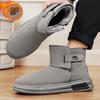 Зимние новые модные мужские зимние ботинки 2024 года, корейская версия осенне-зимней термообувь из бархата и хлопка