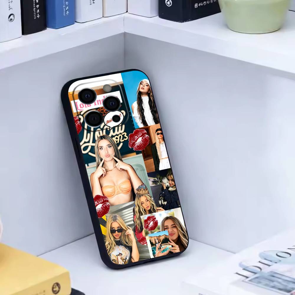 Чехол для телефона singer Lola Indigo Mimi, силиконовый, мягкий, для IPhone 17 16 15 14 13 12 11 X XR Plus Pro Max Plus