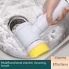 Waterproof Wireless Handheld Electric Cleaning Brush for Kitchen, Floor, Glass, and Bathroom