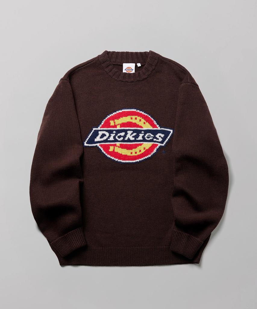 Dickies Свитер с логотипом-деревом, вязаный, коричневый