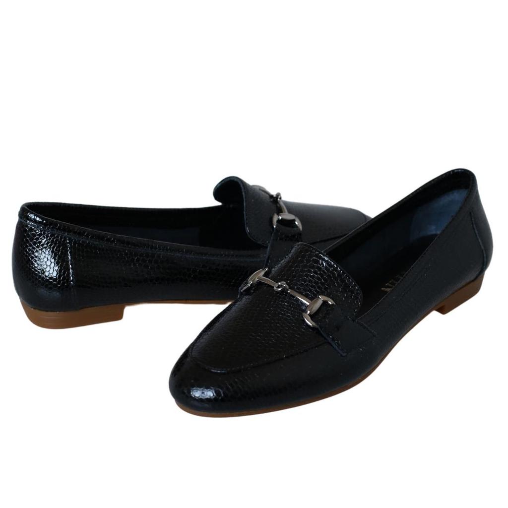 Женская обувь на плоской подошве из натуральной кожи для повседневного использования