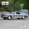 Майсто 1:24 1967 Ford Mustang GT Спортивный Автомобиль из Сплава Модель Литая Металлическая Гоночные Транспортные Средства Модель Автомобиля Симуляция Коллекция Подарки для Детей