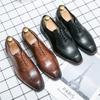 Old British Style Mens Luxury Business Leather Shoes Classic Office Formal Shoes Gentleman Wedding Social Leisure Shoes Footwear