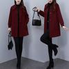 Winter Thick Wool Coat for Women New Korean Style Loose Long-sleeved Jacket for Women