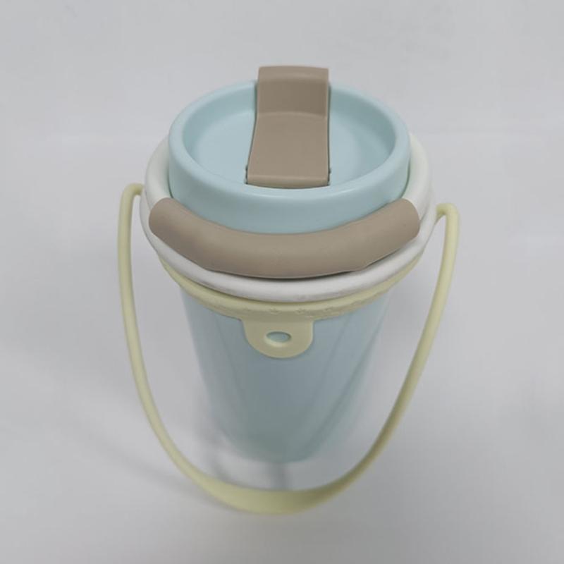 Силиконовая ручка для чашки Силиконовая ручка для бутылки с водой Силиконовый рукав для чашки Портативный держатель для напитков для офиса школы использования на открытом воздухе