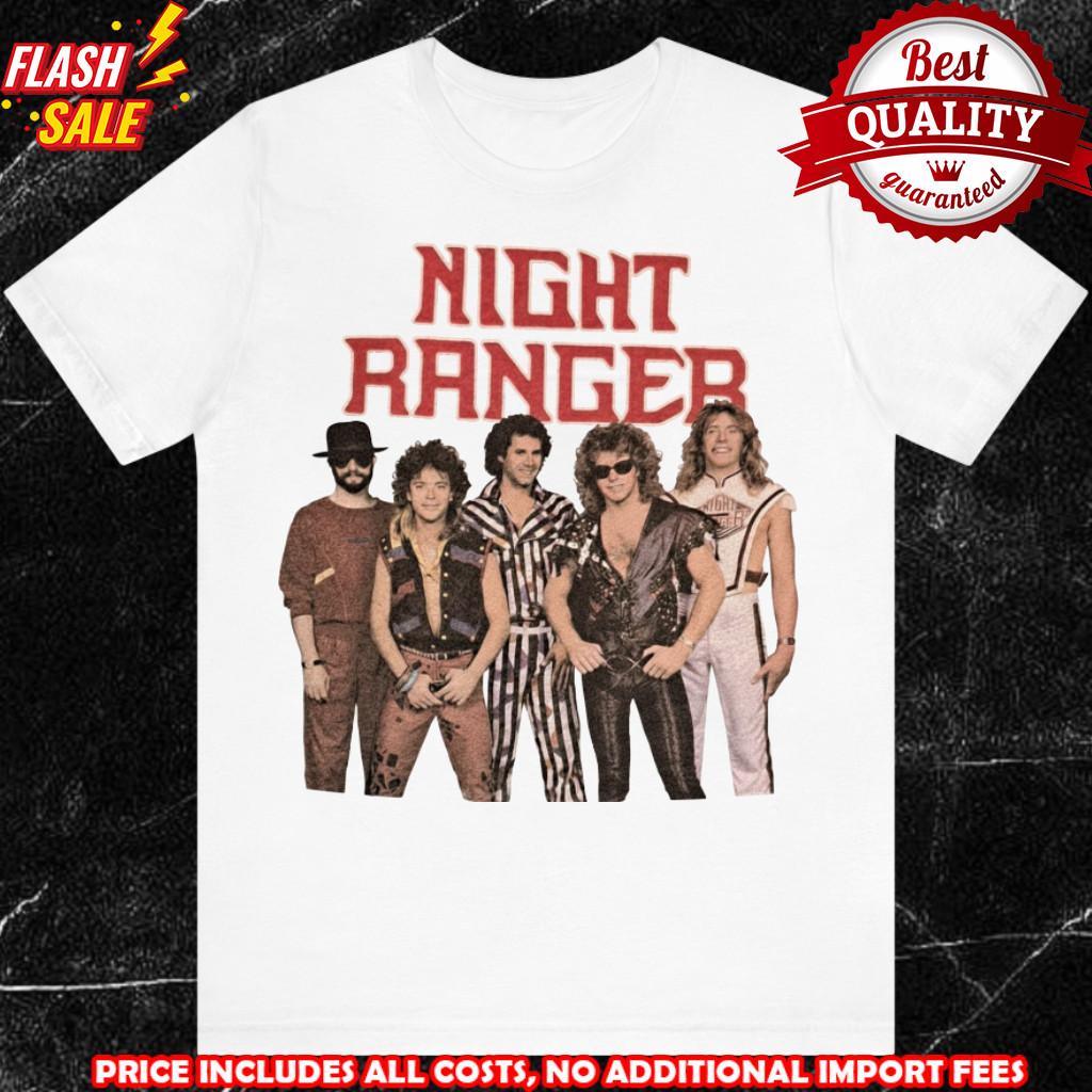 Night Ranger Band Music 80s Rock T-shirt All Size S to 5XL SE529