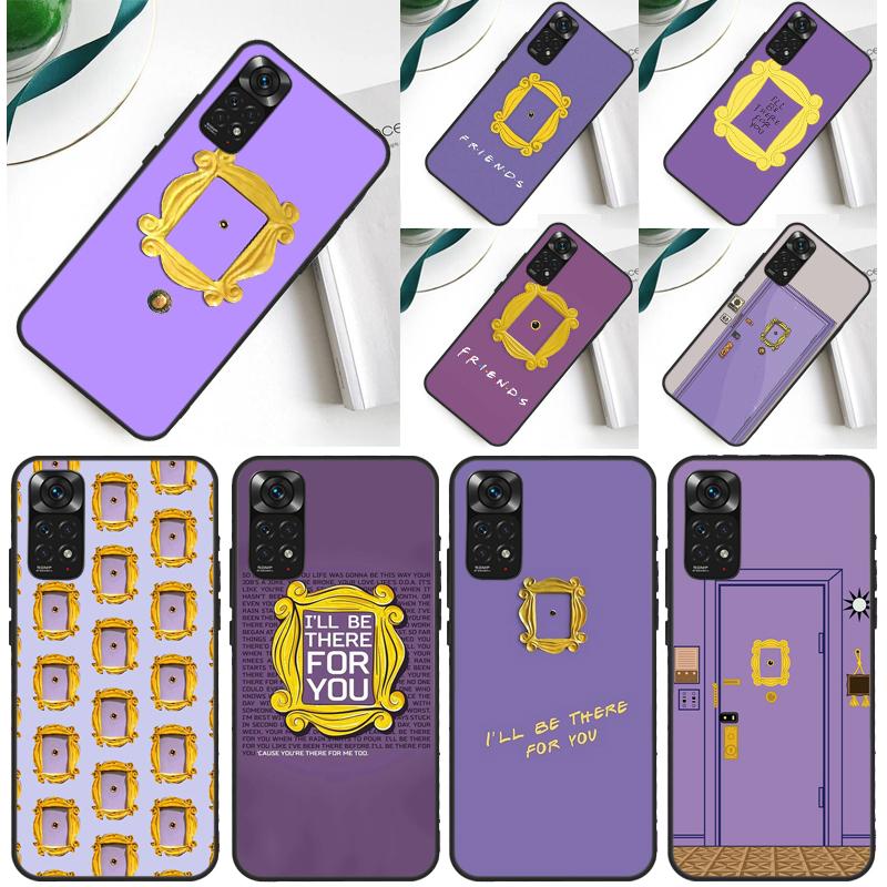 Monica's Peephole Door Friends TV Case For Xiaomi Redmi Note 13 Pro 14 12 9 10 11 Pro 10S 11S 12S Redmi 14C 13C 10C 12C Cover