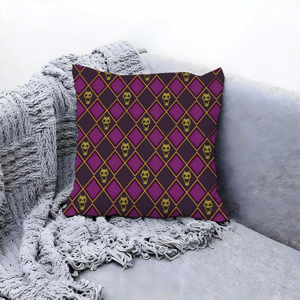 Shiny Diamond Pattern Print Cushion Cover Premium Comfort Reversible Pillow Cove Two in One Design for Any Room Car Interior