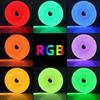24V Rgb Neon Led Strip Light 5M 10 Meters 15M 20M 30M Flexible Night Light Remote Control Multi-Color Adjustable Eu Us Plug