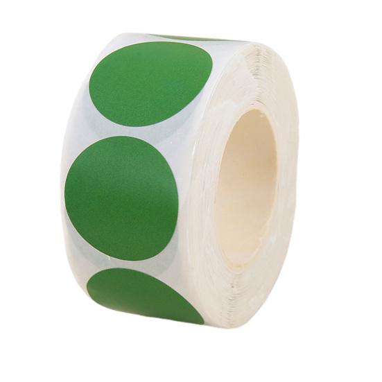 500 шт. 1" цветные наклейки с точками круглые цветные этикетки водонепроницаемые наклейки с точками в горошек для офиса, класса для студентов