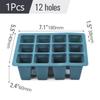 Silicone 4/6/12 Cell Seed Starting Tray Reusable Indoor Garden Nursery Box Seedling Pot Plants Propagation Germination Container
