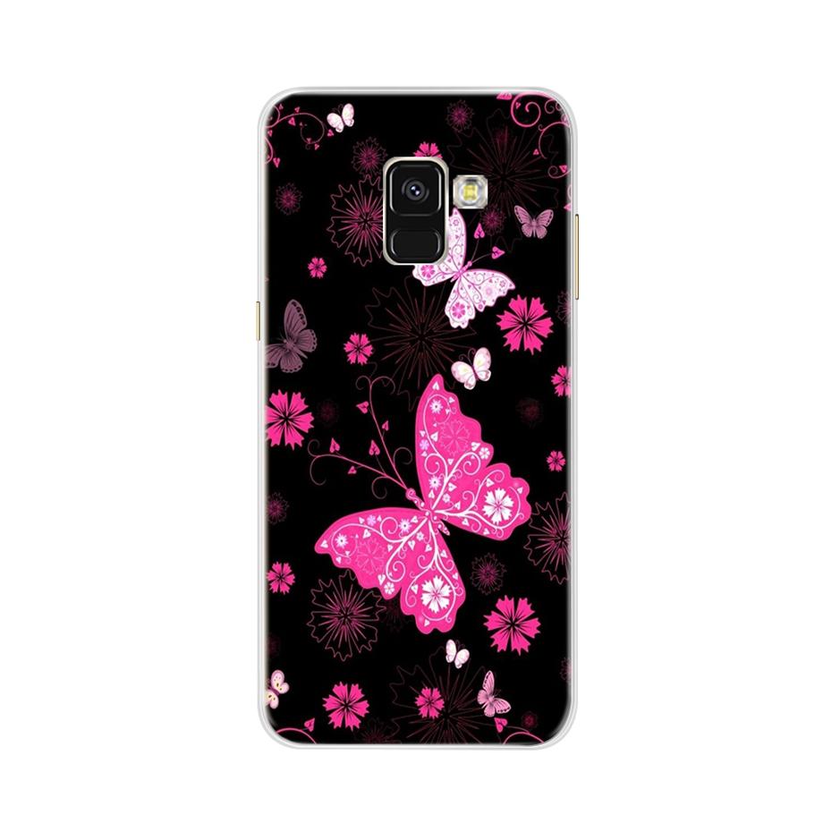 Для чехла Samsung A6 2018 Чехол A600F Мягкий Силикон ТПУ Задняя Крышка Чехол для Телефона Для Samsung Galaxy A6 Plus 2018 A605 A605F A 6 Чехол