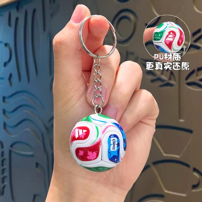 2026 FIFA World Cup Trophy Keychain Souvenir—A Perfect Gift for Male and Female Soccer Fans, Bag Charm
