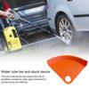 Tire Hose Roller For Car Washing Hose Roll Prevention Device PETG Material Anti-Slip Auto Detailing Tire Hose Tire Guide