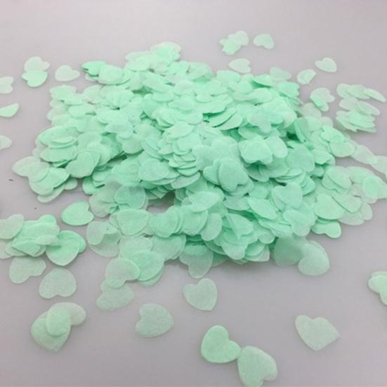 1,5 см в форме сердца бумага конфетти DIY день рождения свадьба воздушный шар декор стола