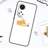 Чехол Корги и Бабл-ти для Honor Magic 7 Pro 5 6 Lite Honor 200 Pro 50 70 90 X8b X9a X8a X8 X9 X9c X9b