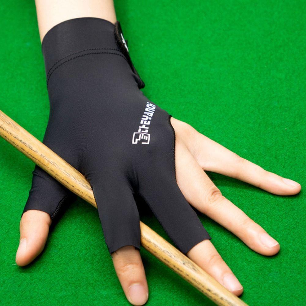 Unisex Snooker Glove Three Finger Billiard Training Gloves  Billiard Training