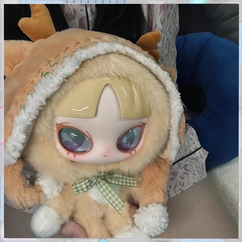 В наличии Inn'S Silent Winter Series Blind Box - Милая виниловая плюшевая кукла и подвеска с таинственной экшн-фигуркой - Игрушки в подарок на день рождения