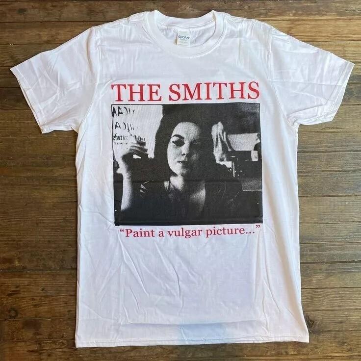 The Smiths Нарисуй Вульгарную Картину В Винтажном Стиле 90-х Футболка Унисекс