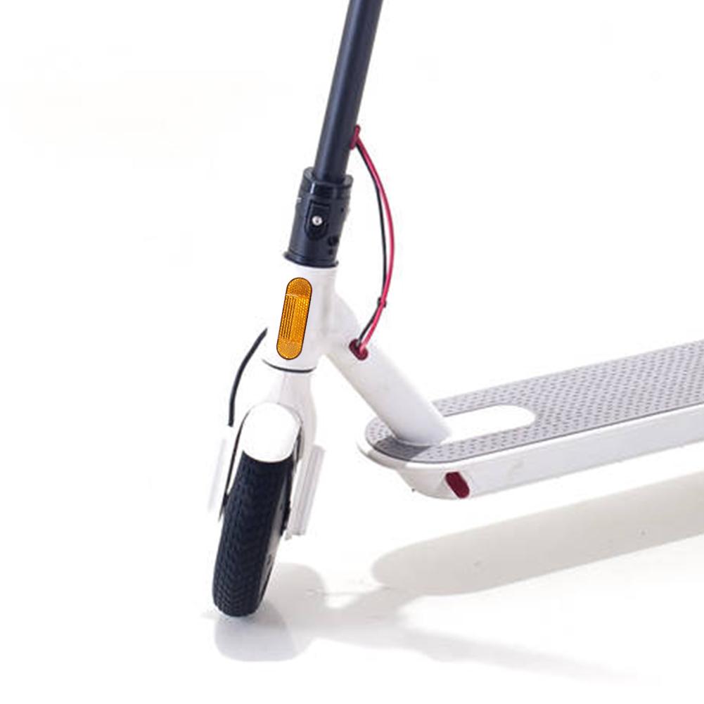 Передний безопасный светоотражатель для электросамоката Xiaomi Pro 2 1S M365 Аксессуары Передняя Задняя Безопасная Светоотражающая Деталь