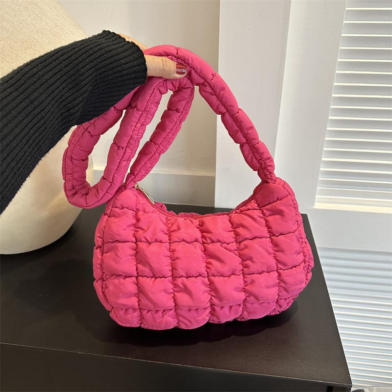 Simple and Fashionable Underarm Bag 2024 Autumn New Simple and Fashionable Shoulder Bag Women's Retro Large-capacity Tote Bag