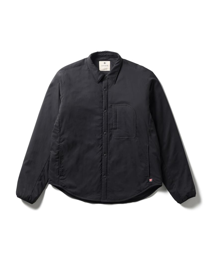 Snow Peak Flexible Insulated Shirt Long XL SH-26SU001 - Tops, Shirt, Sleeve, Padded, Men's/Women's, BLACK,
