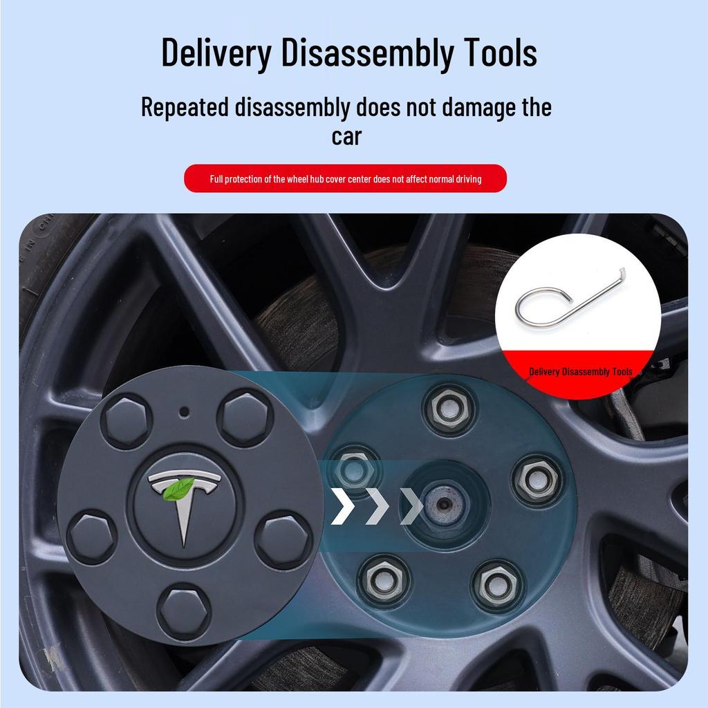 Аксессуар Защитная крышка центра ступицы колеса Tesla Model 3