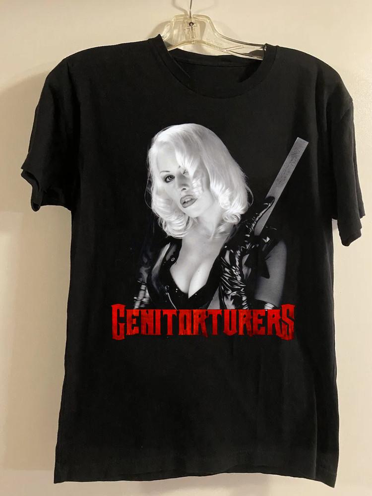 Трендовая Металлическая Группа Genitorturers Черная Футболка с Коротким Рукавом Размеры S-4XL BL205 Унисекс Футболка