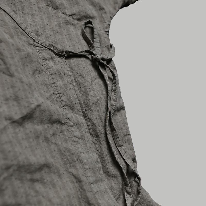 Johnature Женские винтажные блузки Летние рубашки с V-образным вырезом и коротким рукавом Топы с поясом Рубашки в китайском стиле Женские рубашки