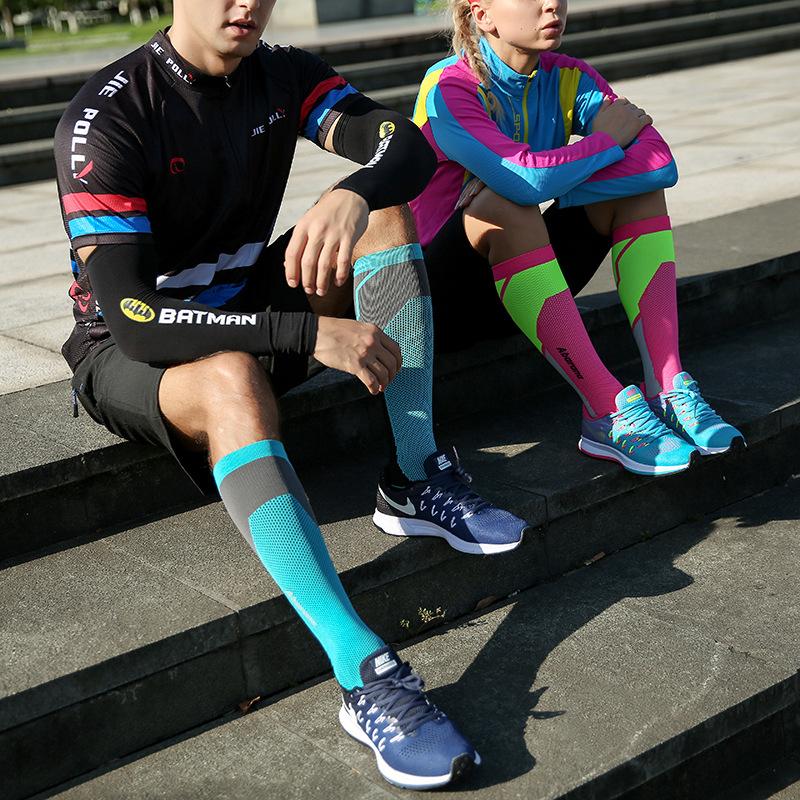 Marathon Running Sports Socks Tall Tube Long Tube Calf Compression Football Socks Foreign Trade Socks Men And Women Summer
