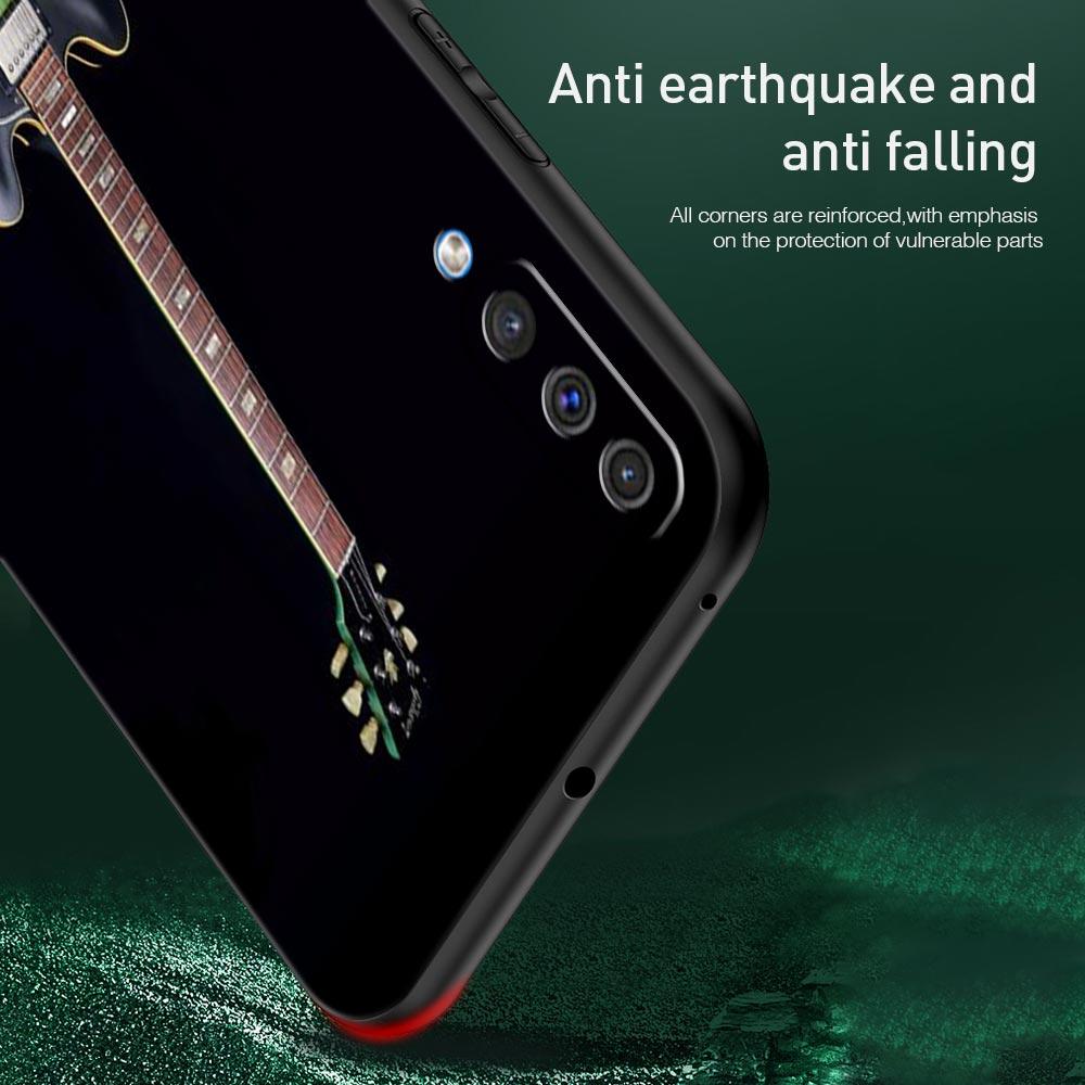 Guitar Music Art Phone Case For Samsung Galaxy A56 A36 A26 A34 A17 A16 A06 A14 A12 A54 A72 A24 A22 A70 A20e A52 A50 A40 A32Cover