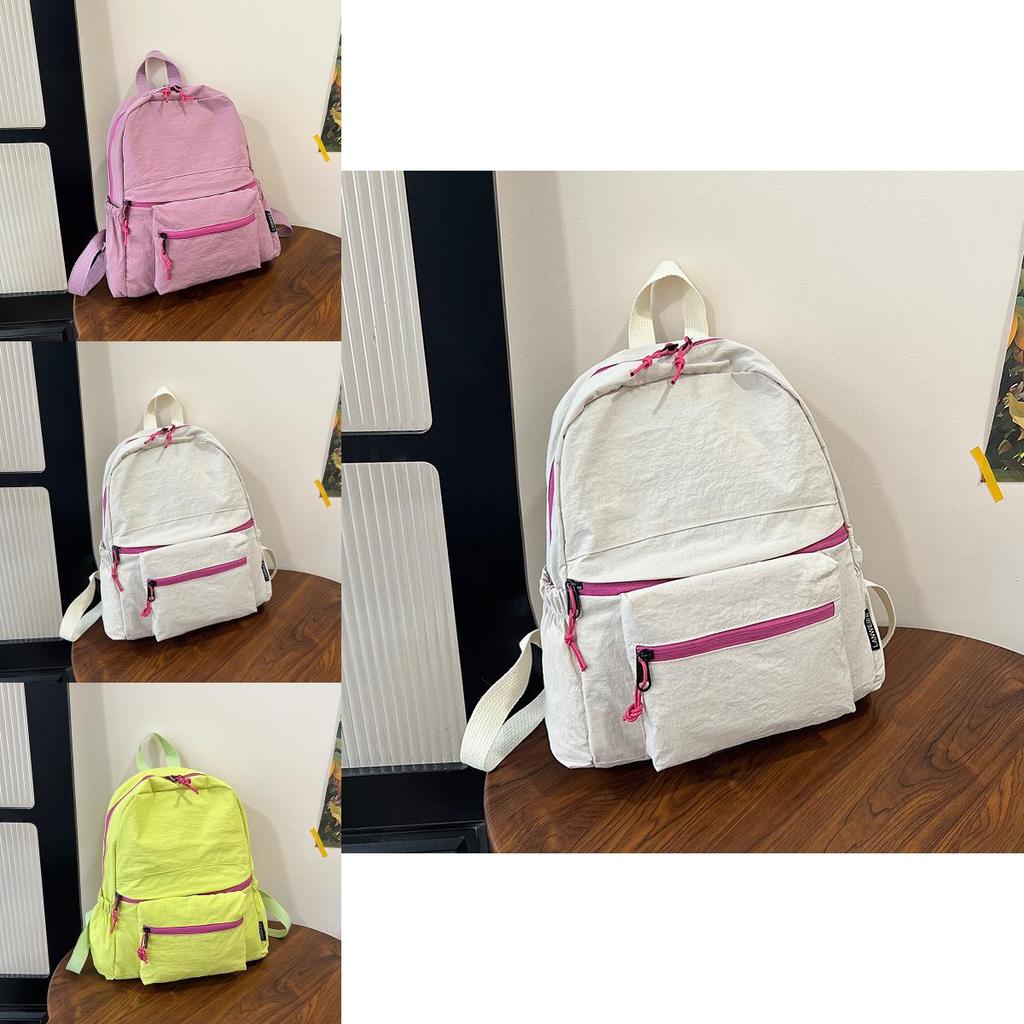 Trendy Fashion Backpack With Polyester Lining And Seam Stitching For Travel And School