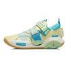 Li Ning All City 9 V2 Молодежные Баскетбольные Кроссовки с Низким Верхом Детские Баскетбольные Кроссовки Желто-Зеленые ABPR055-5