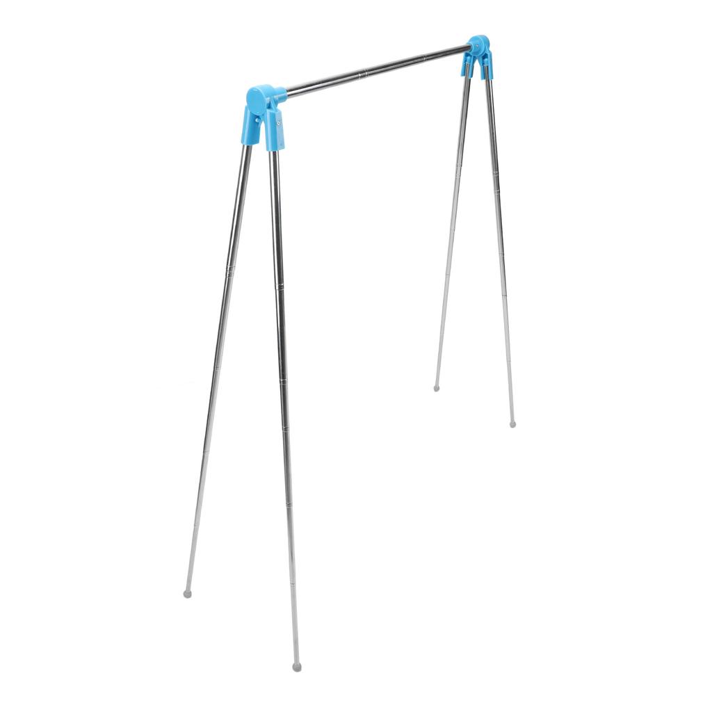 Дорожная вешалка для одежды из нержавеющей стали, выдвижная, складная, для сушки одежды для кемпинга, автофургона, в помещении