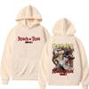 Anime Attack On Titan Reiner Braun Graphic Print Hoodie Men Women Cartoon Manga Retro Sweatshirt Male Unisex Oversized Pullover Hoodies
