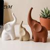 Милые ornaments Семья Слонов 3 шт./Набор Статуэтки, Ornament Родители и Ребенок, Современные Хорошие Центральные Элементы Стола, Скульптуры Удачи для Гостиной, Домашнего Офиса