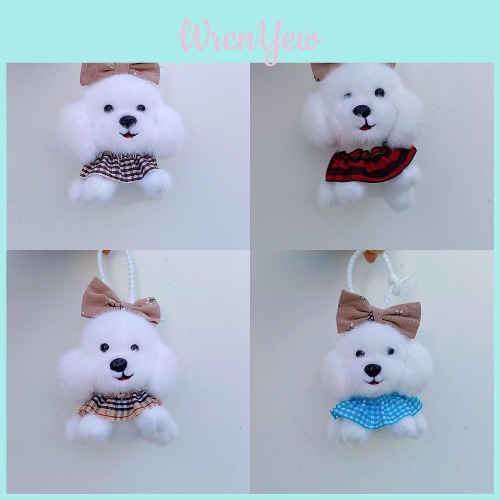 Cute Dog Plush Ornament With Polyester Fiber For Wedding Decor And Souvenirs