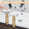 Universal Push Up and Down Wash Basin Bounce Drain Filter Size Sink Drain Stopper Sink Drain Plug