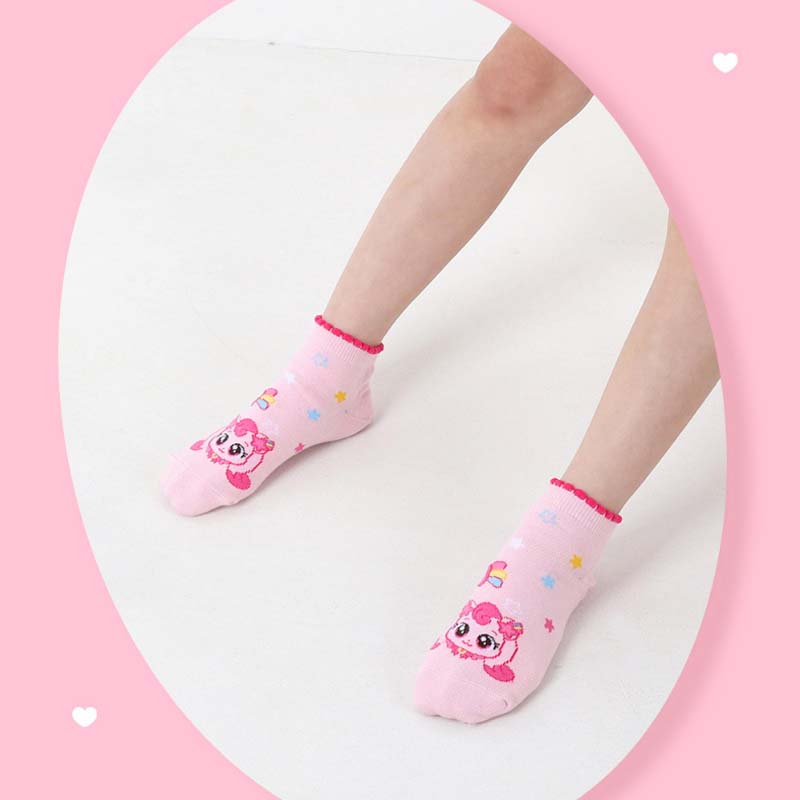 (4Pairs)Детские носки Catch Teenieping Hachu Ping – комплект из 4 пар, сделано в Корее