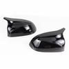 Door Mirror Cover Carbon Fiber Car Door Wing Side Mirror Cover Cap Shell Case