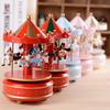Sky City European-Style Carousel Music Box: Romantic Birthday Gift