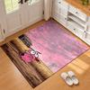 Brave Dog Carpet Door Mat for Living Room or Bedroom Protective Mat Under Chair Office Decoration Christmas Gift Birthday Present