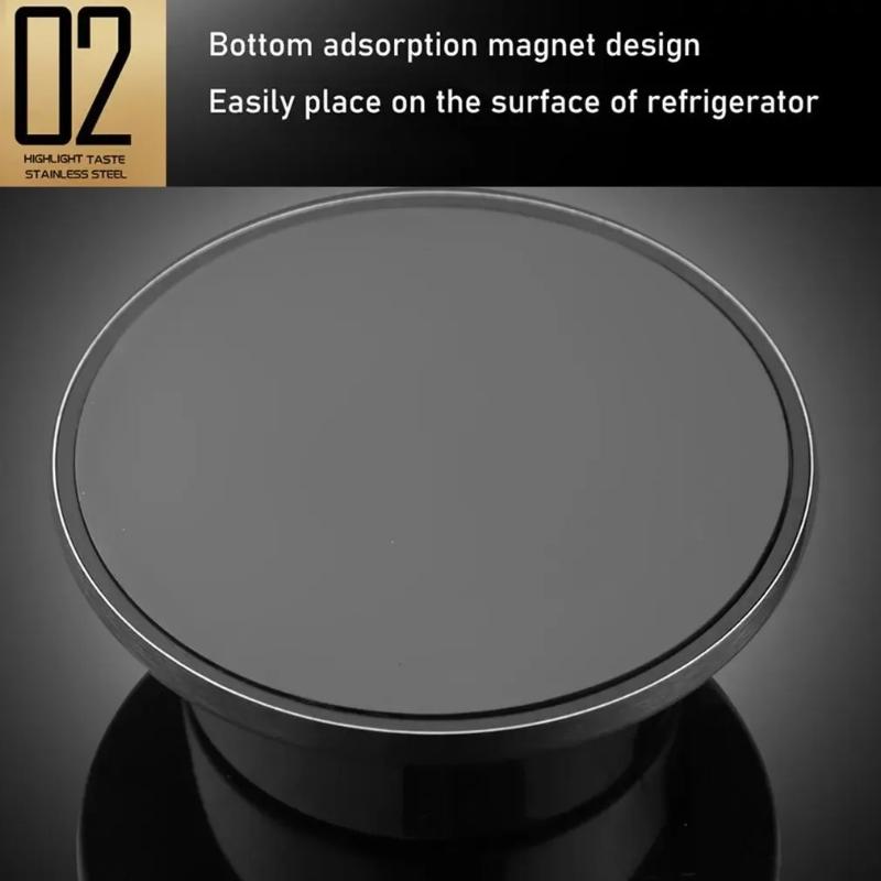 Механический будильник Магнитный кухонный таймер Таймер из нержавеющей стали Напоминание о выпечке для обучения управлению временем