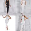Basic Dress Long Skirt With Pleats And Side Slit For Spring Summer Casual Wear