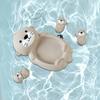 Small Otter Bath Toy Cartoon Animal Bathing for Shower Gift Party Favors