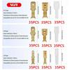 Flat Terminal Set, 315 Piece Set, Crimp Terminal, Splice Terminal, Insulation Sleeve, Male and
