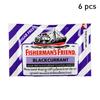 Fisherman's Friend Lozenges, Черная смородина, пастилки со вкусом черной смородины без сахара, 25 г. х 6/12/24 шт.
