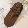 Женские осенне-зимние утолщенные теплые флисовые носки, кружевные носки до щиколотки, нескользящие носки-тахо