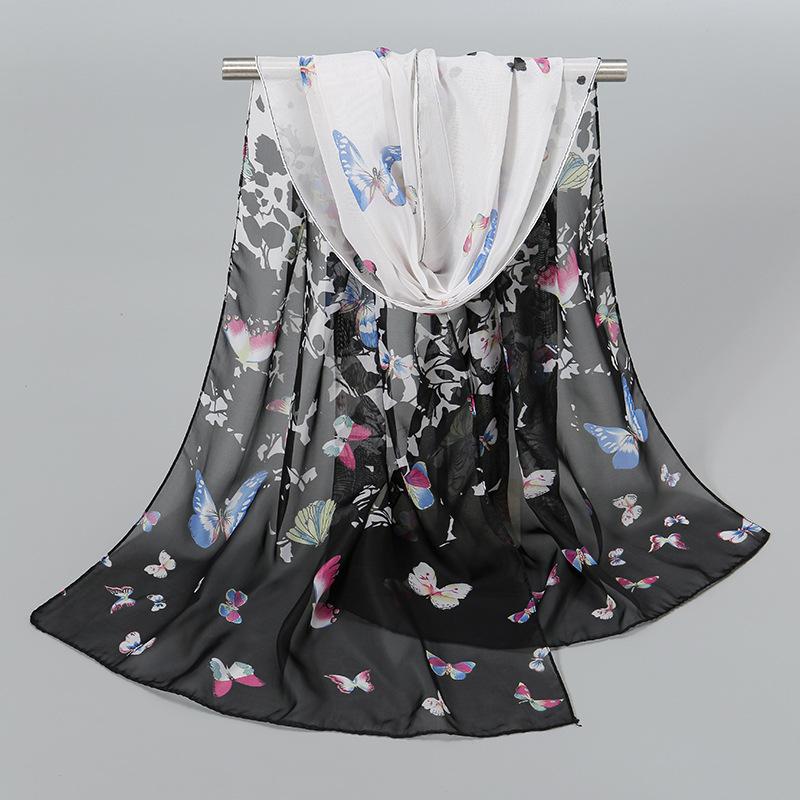 Китайский красный однотонный шифоновый маленький шелковый платок женский маленький подарок, тонкий большой красный подарок на День защиты детей